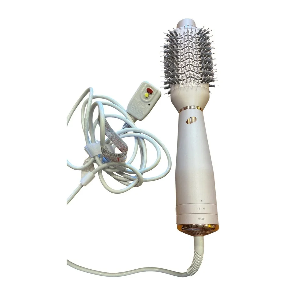 T3 AireBrush One-Step Smoothing‎ Volumizing Blow Dry Brush White Rose Gold